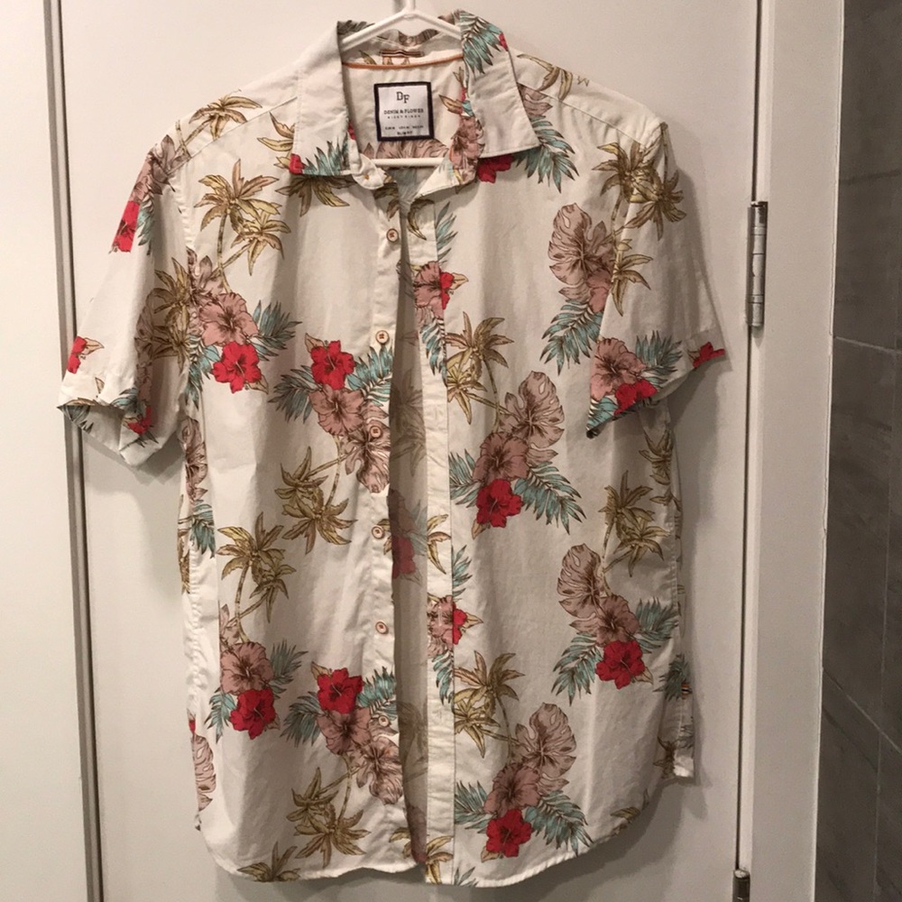 Floral Button down